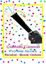 Confetti Cannon Launcher - Rental